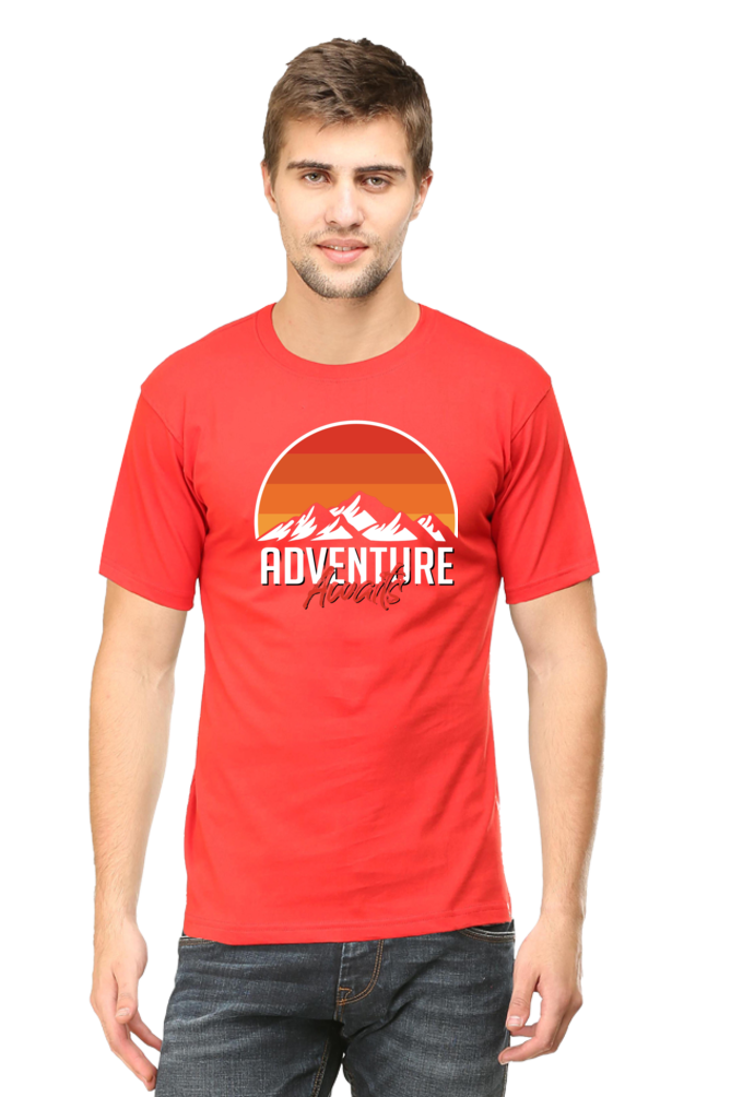 Adventure Quality Round Neck T-Shirts for Long-Lasting Wear