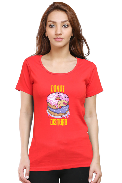 Donut printed women T-shirt