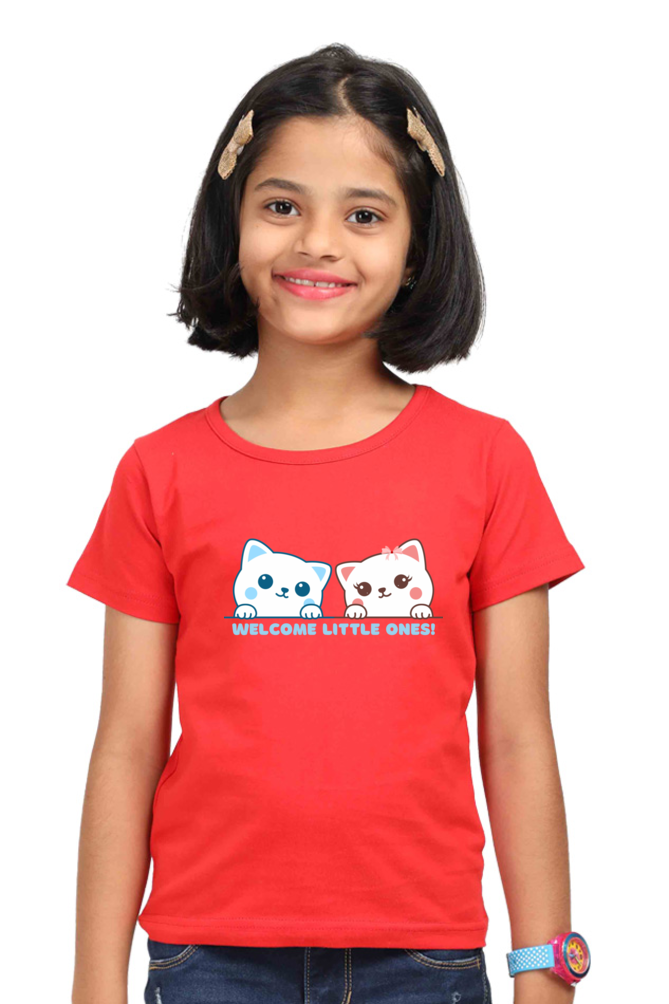 cute kittens Girl's T-shirt