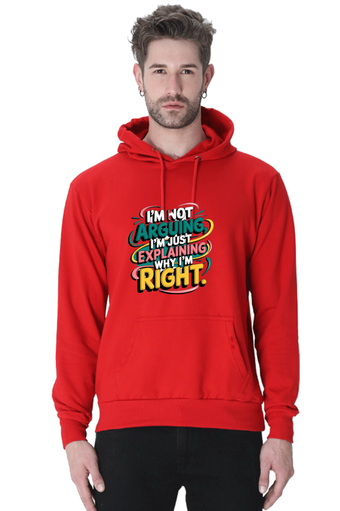 Iam Right printed hoodies - casual & Activewear