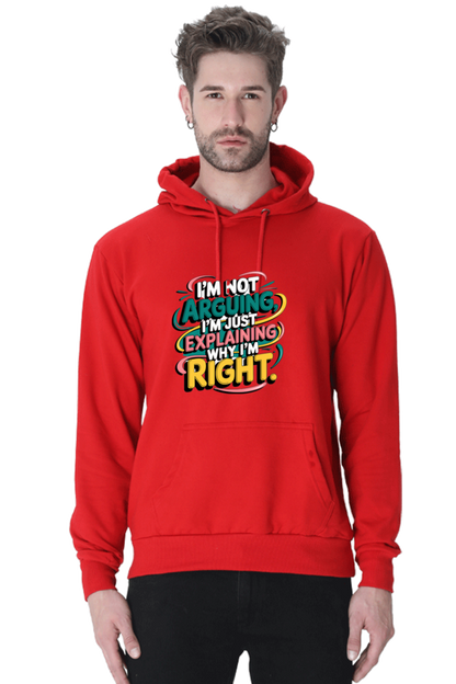 Iam Right printed hoodies - casual & Activewear