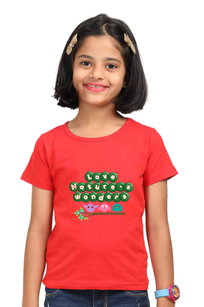 Nature Printed T-Shirts for Girls