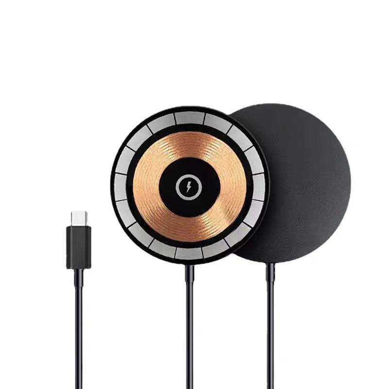 Qi Wireless Charger 15W | Magnetic Fast Charging for iPhone 12–16