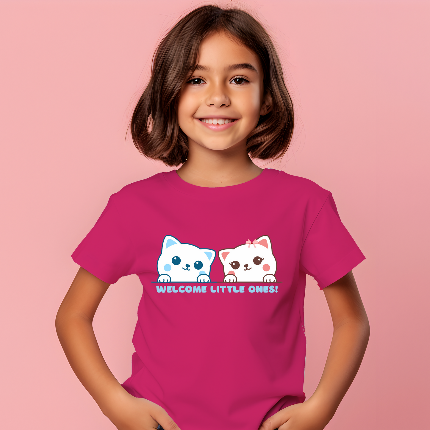 cute kittens Girl's T-shirt