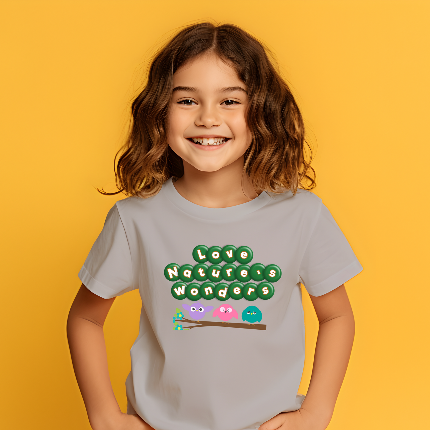 Nature Printed T-Shirts for Girls