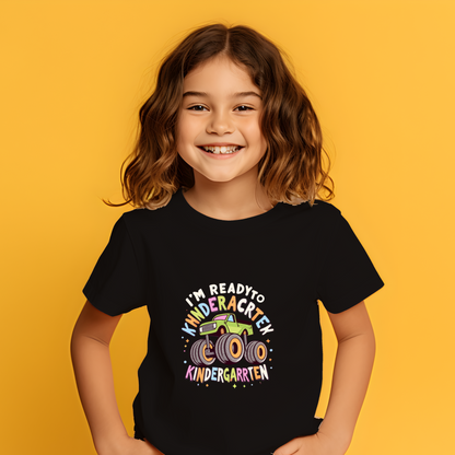 Iam Ready to KIndergarten Girls Tshirt