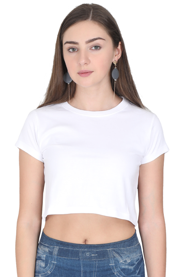 Plain women's Crop Top - Casual and Cool Looks