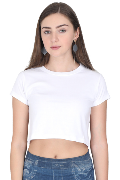 Plain women's Crop Top - Casual and Cool Looks