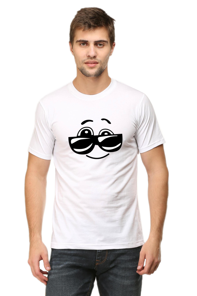 Smiley Round Neck T-Shirts Your Go-To for Casual Wear