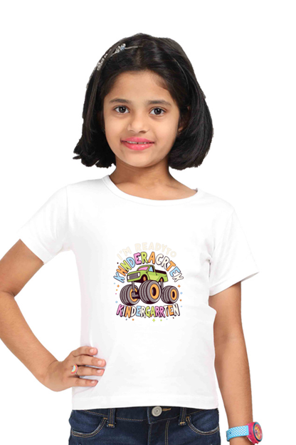 Iam Ready to KIndergarten Girls Tshirt