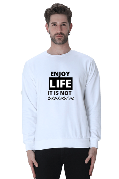 motivational quotes printed sweatshirt | winterwear sweatshirts