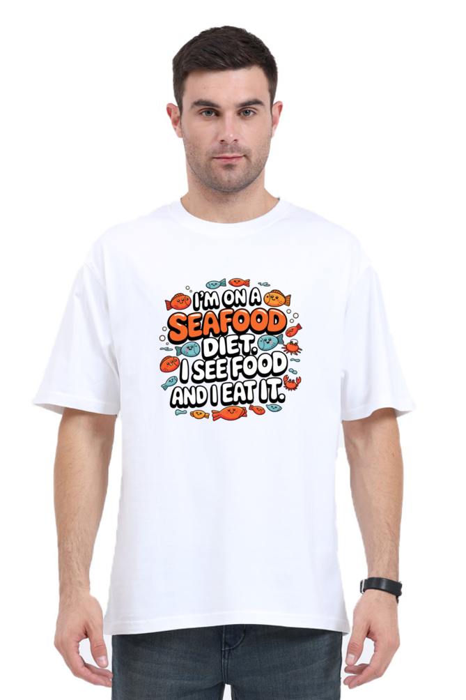 Sea Food Diet Timeless Oversized Classic T-Shirts for Effortless Style