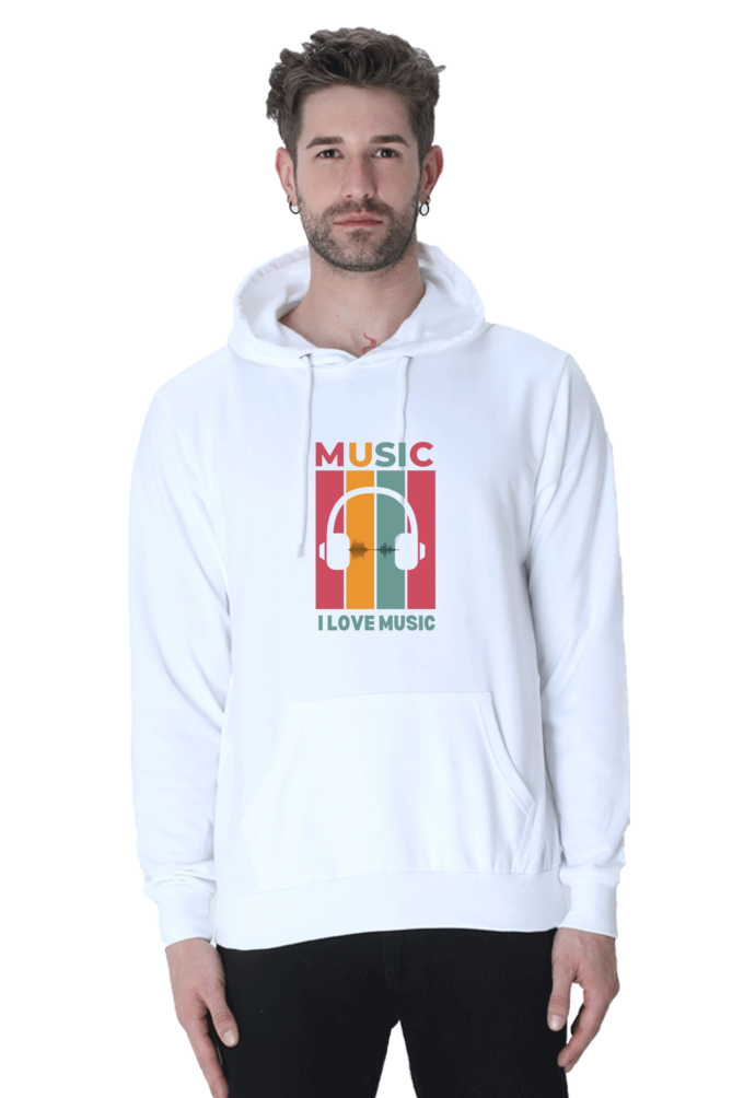 I Love Music Stylish and Comfortable Hoodies