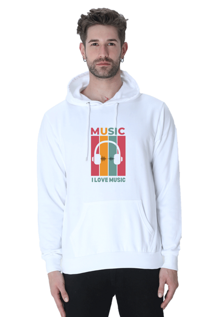 I Love Music Stylish and Comfortable Hoodies