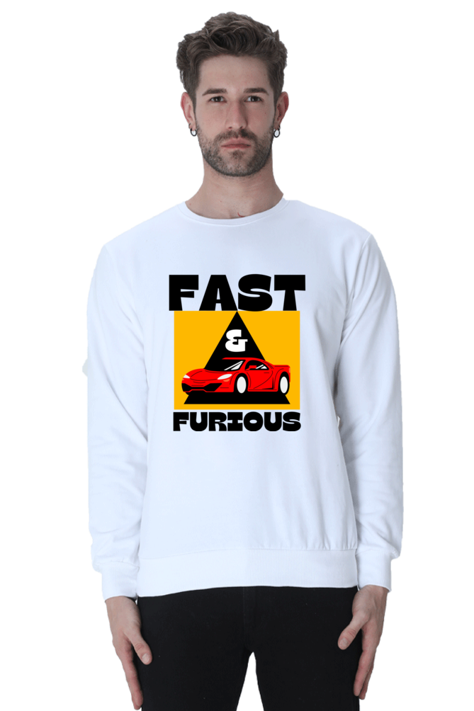 Graphics printed fast and furious Sweatshirt