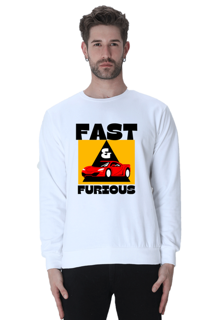 Graphics printed fast and furious Sweatshirt