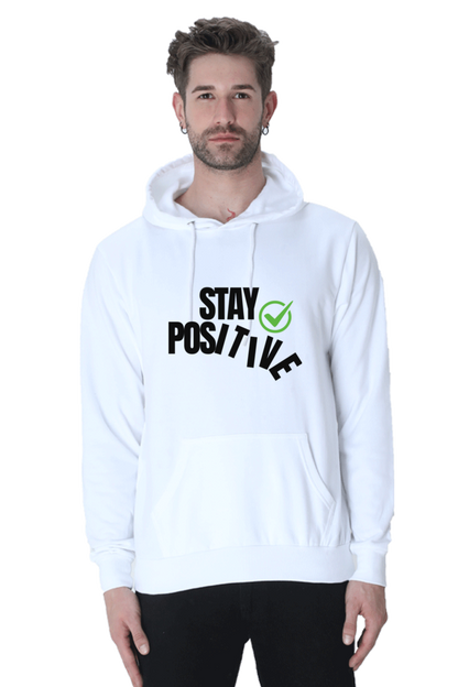 Stay Positive graphics hoodies