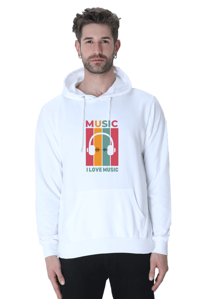 I Love Music Stylish and Comfortable Hoodies