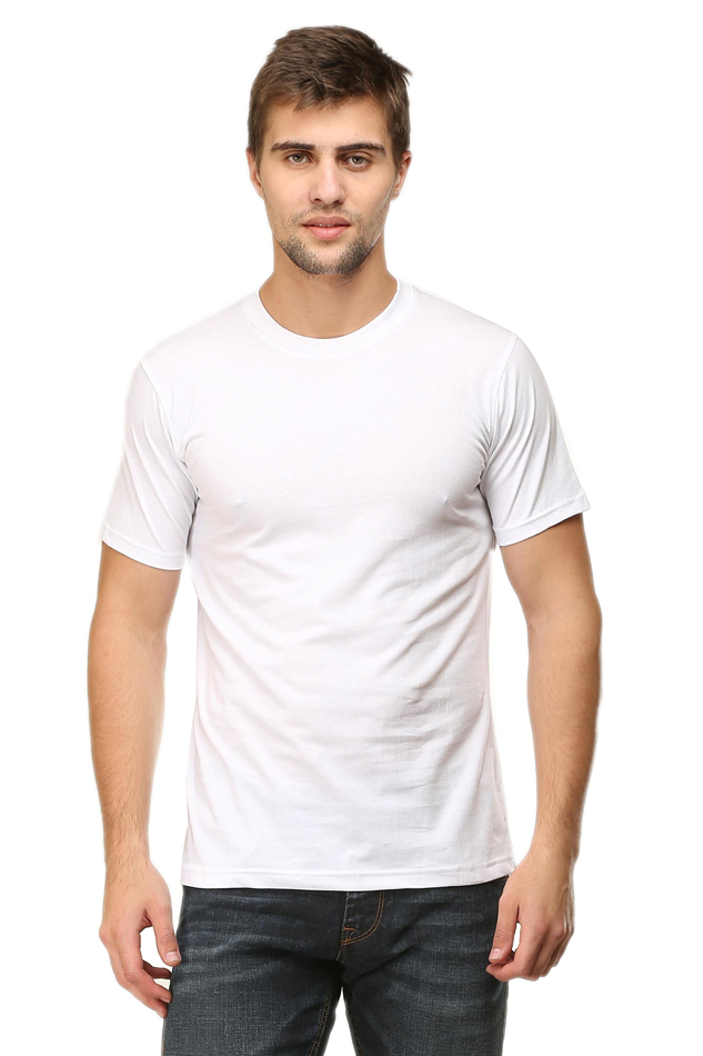 Unisex Round Neck Plain T-Shirt - Classic Fit, Versatile, and Perfect for Any Outfit