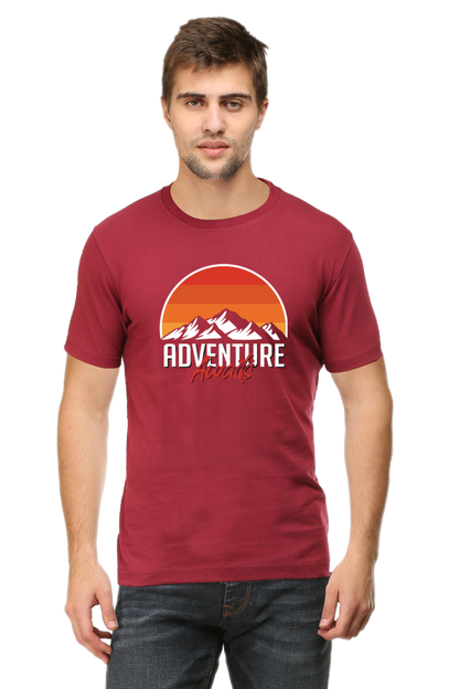 Adventure Quality Round Neck T-Shirts for Long-Lasting Wear