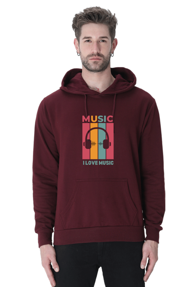 I Love Music Stylish and Comfortable Hoodies