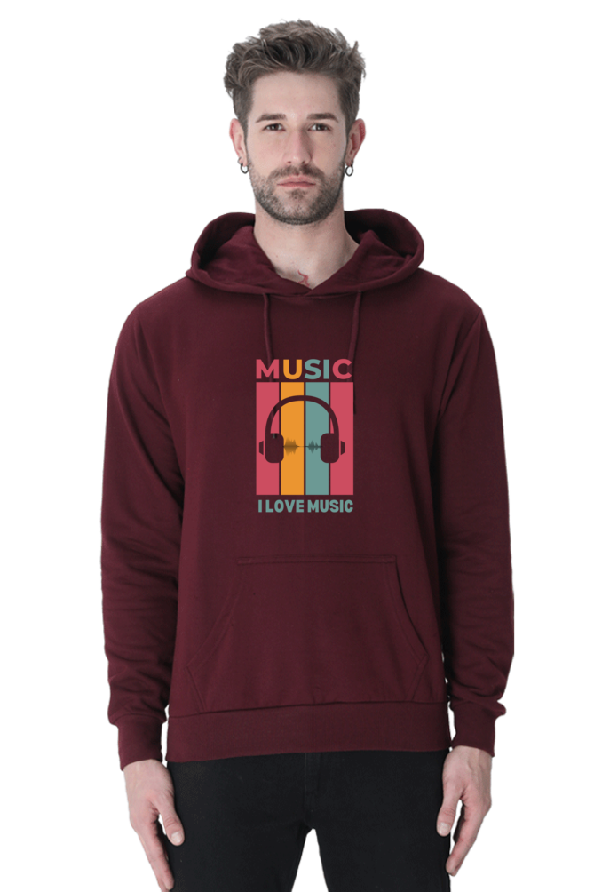 I Love Music Stylish and Comfortable Hoodies