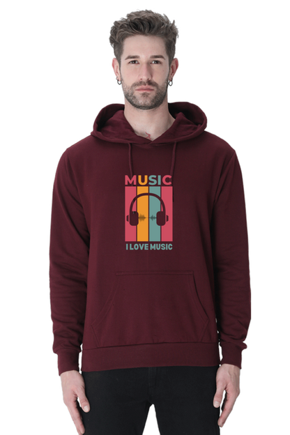 I Love Music Stylish and Comfortable Hoodies