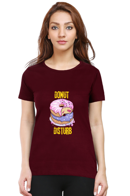 Donut printed women T-shirt