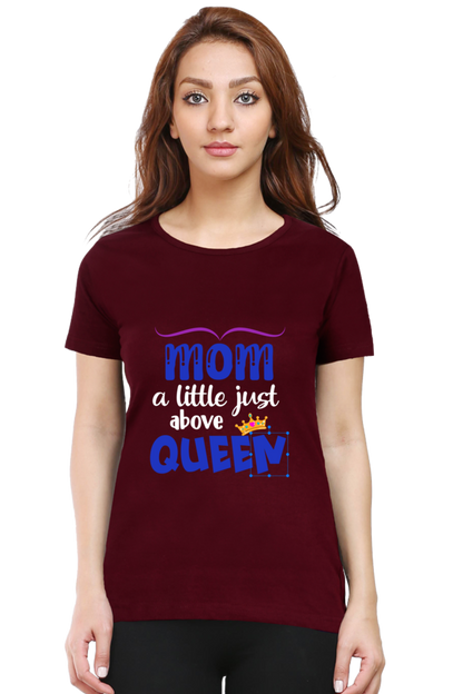 funny mom Quotes printed Women's T-shirt