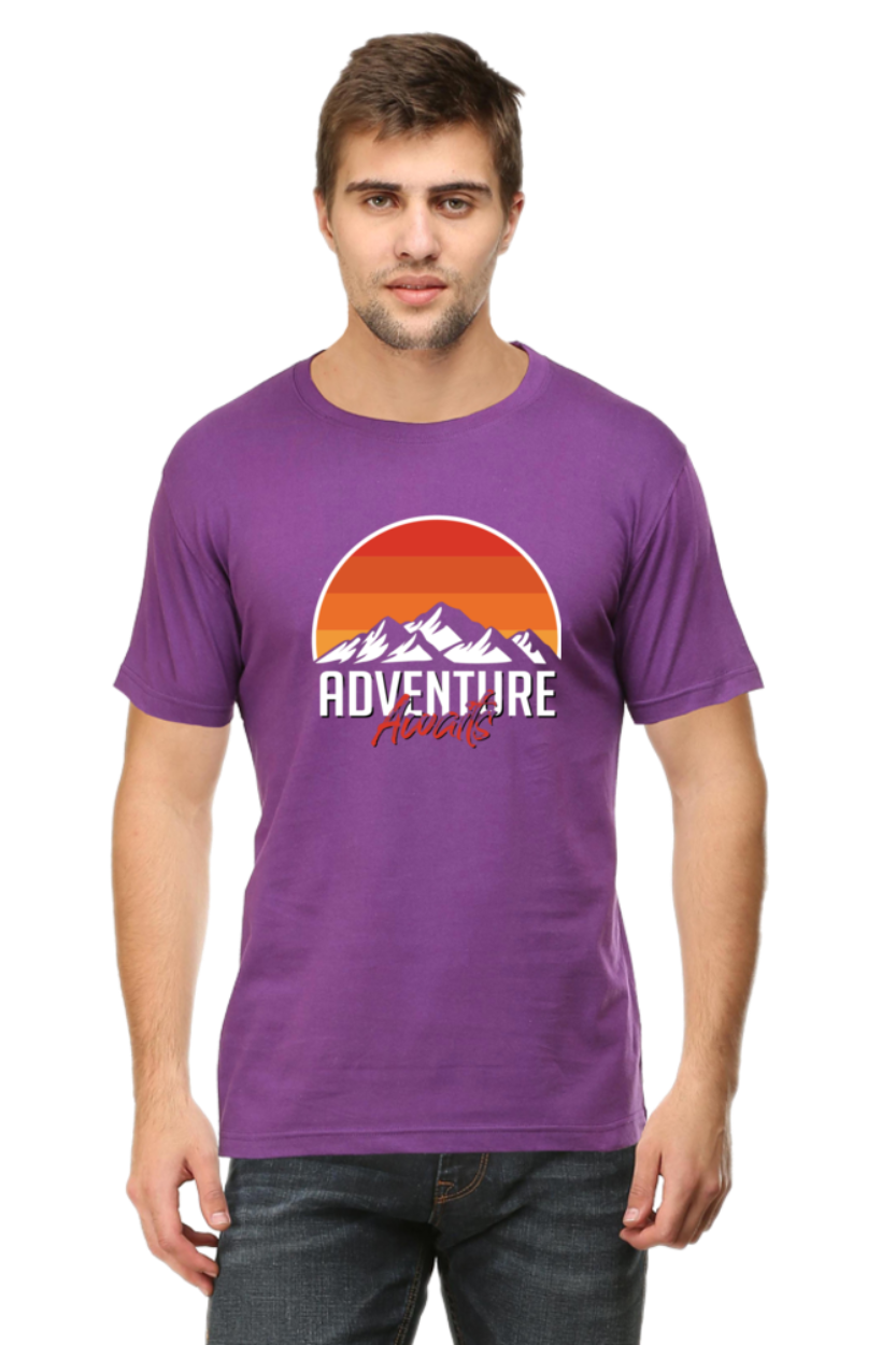 Adventure Quality Round Neck T-Shirts for Long-Lasting Wear