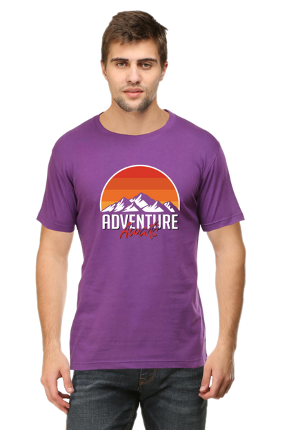 Adventure Quality Round Neck T-Shirts for Long-Lasting Wear