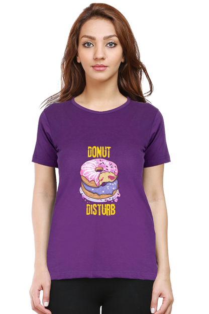 Donut printed women T-shirt