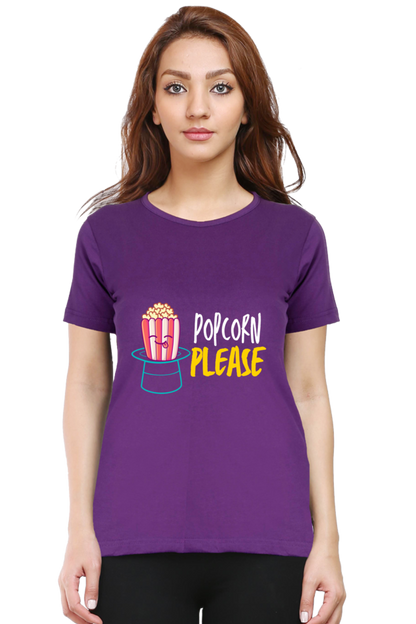 Popcorn lovers women's T-shirt