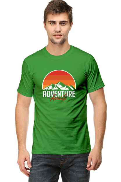 Adventure Quality Round Neck T-Shirts for Long-Lasting Wear