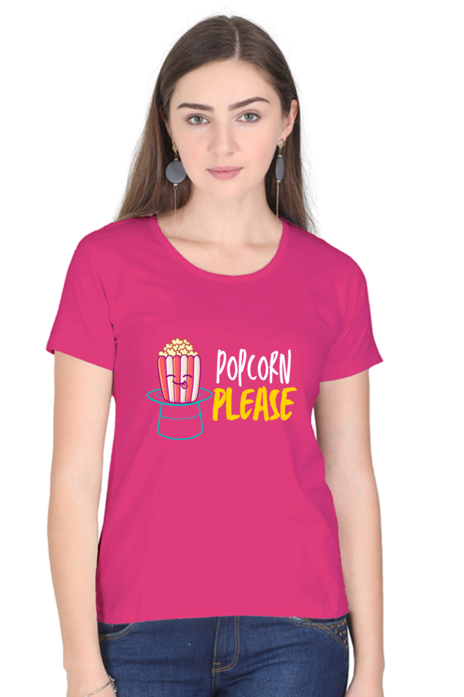 Popcorn lovers women's T-shirt