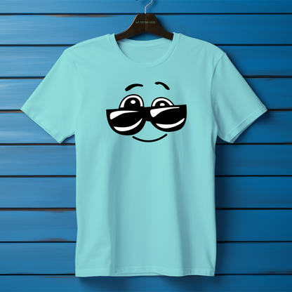 Smiley Round Neck T-Shirts Your Go-To for Casual Wear