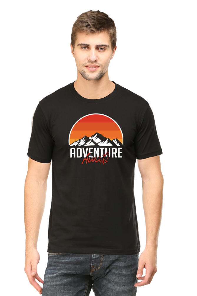 Adventure Quality Round Neck T-Shirts for Long-Lasting Wear