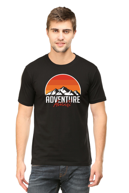 Adventure Quality Round Neck T-Shirts for Long-Lasting Wear