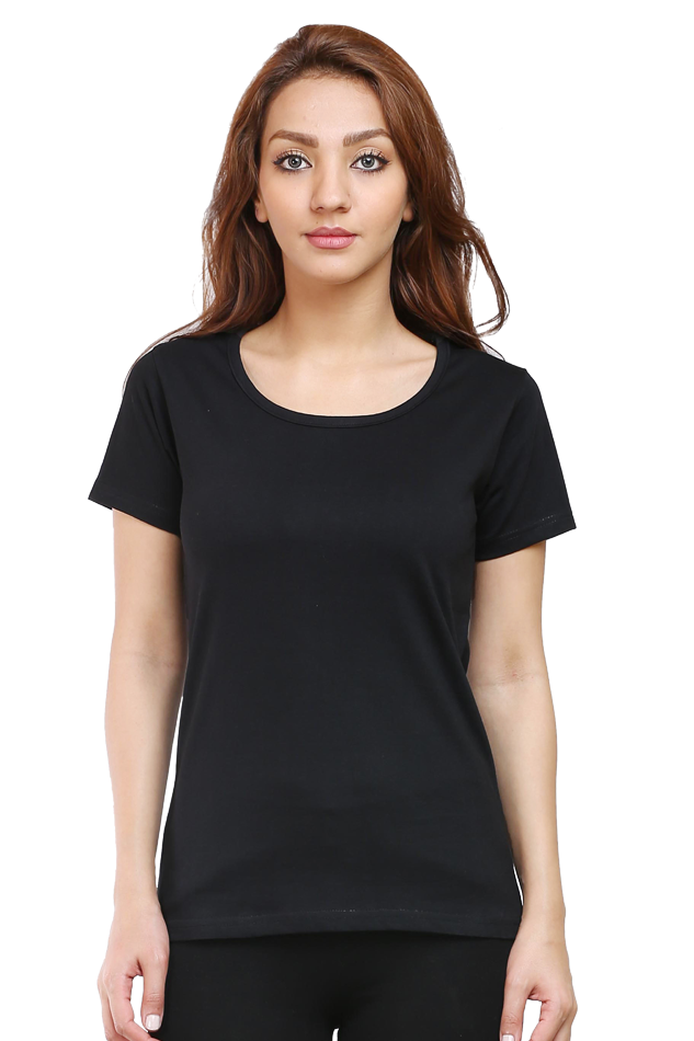 Plain Women's T-Shirt - Soft, Comfortable, & Fashionable