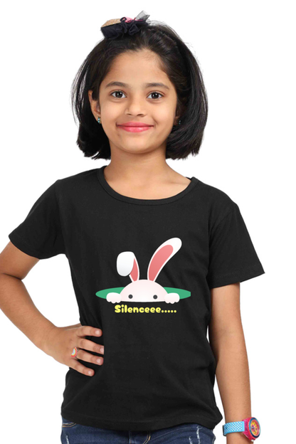 Cute Silence Girls T-Shirt