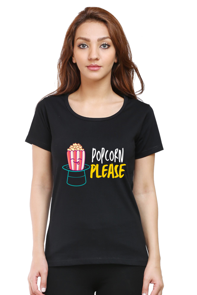 Popcorn lovers women's T-shirt