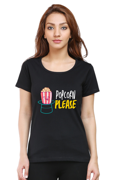 Popcorn lovers women's T-shirt