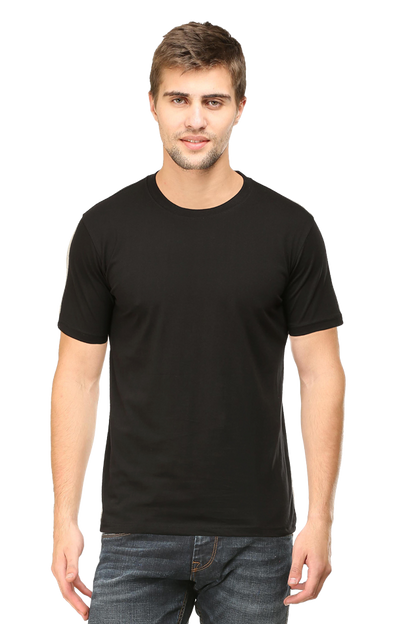 Plain Unisex Round Neck Classic T-Shirt - Soft Cotton, Perfect Fit, Timeless Style