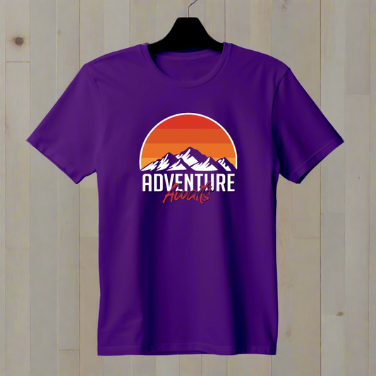 Adventure Quality Round Neck T-Shirts for Long-Lasting Wear