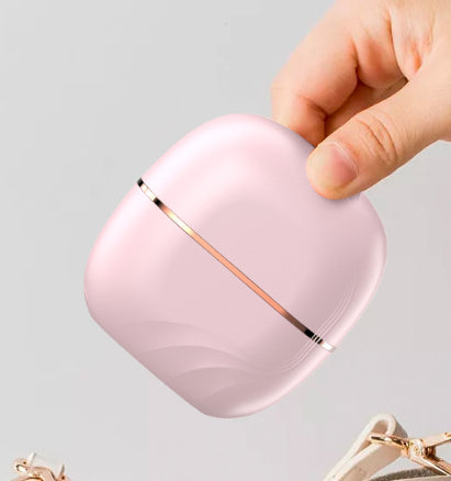 Mini Wireless Hair Straightening Comb – Portable Ceramic Heating Styling Brush | Fast Heating, Anti-Scald & Frizz Control