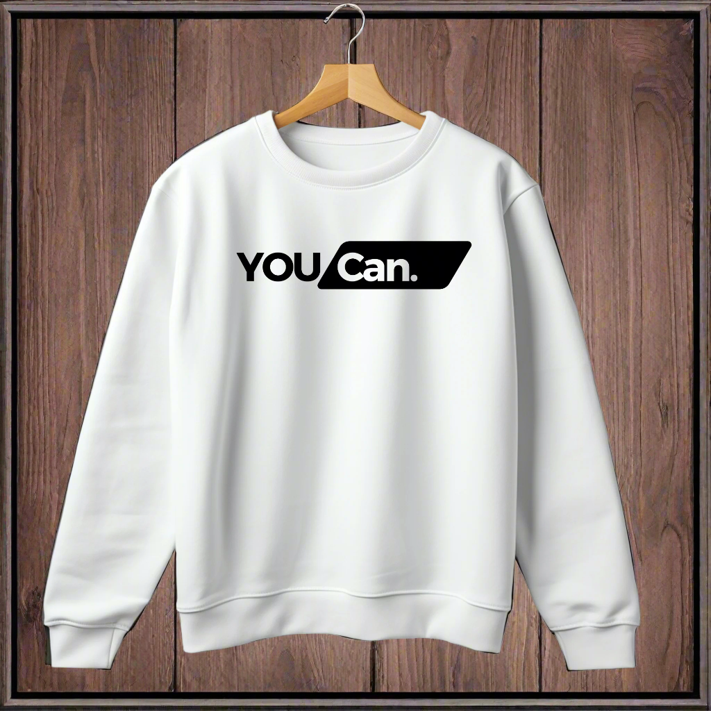 black and white printed sweatshirts for stylish look