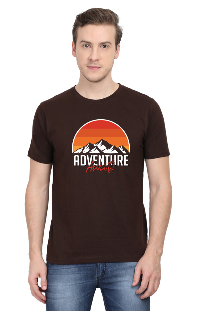 Adventure Quality Round Neck T-Shirts for Long-Lasting Wear