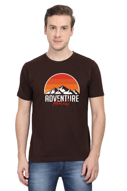 Adventure Quality Round Neck T-Shirts for Long-Lasting Wear