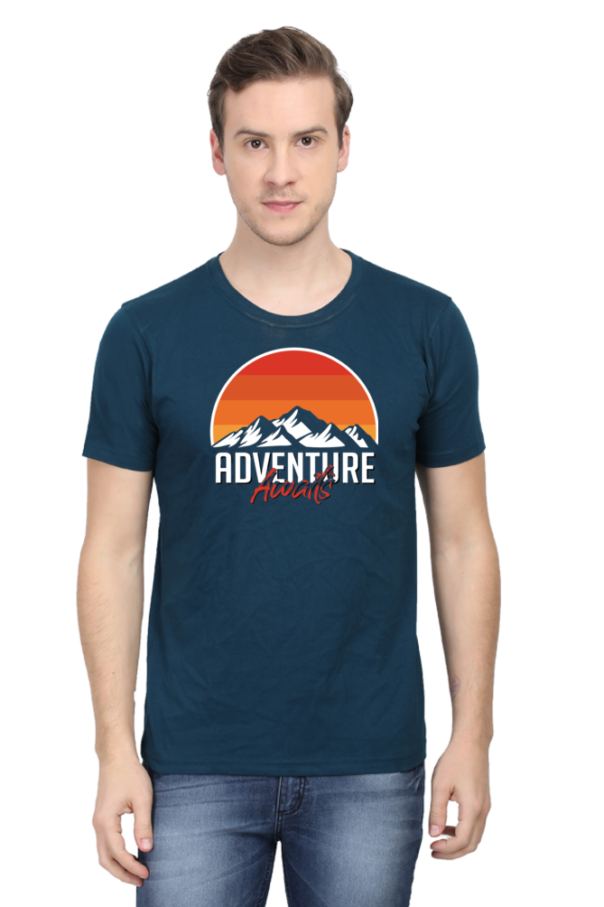 Adventure Quality Round Neck T-Shirts for Long-Lasting Wear