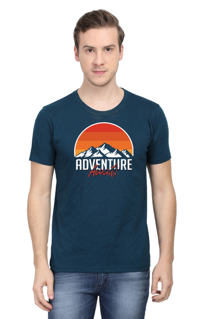 Adventure Quality Round Neck T-Shirts for Long-Lasting Wear